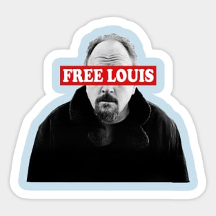 Free Louis CK! Sticker